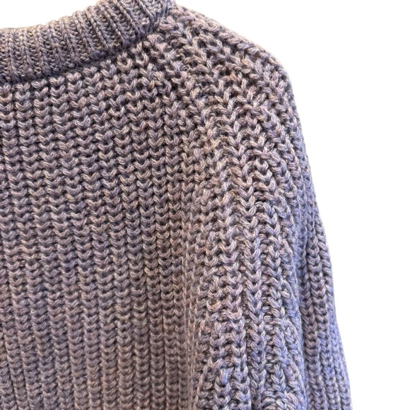 Vtg Cottage Knitwear By Classic Knit Men’s 100 % Wool Sweater Light Purple M - Picture 5 of 14